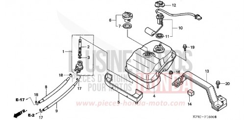 FUEL TANK SH1504 de 2004
